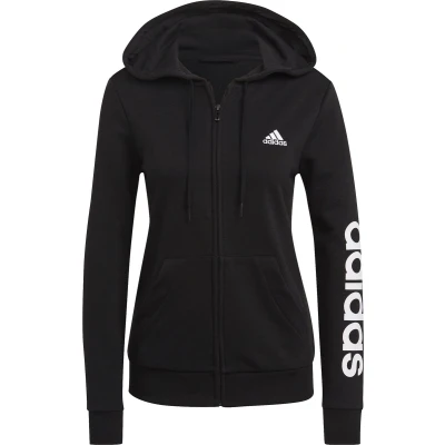 Afbeelding van adidas Performance Sweater met rits, Dames, Maat: Small, Black/white