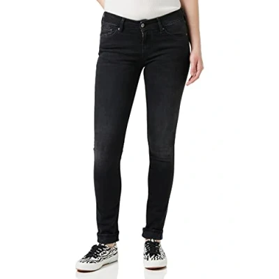 Afbeelding van Kings of Indigo Dames Juno Jeans, blauw (Black Worn in 6103), 30W x 30L