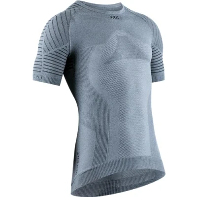 Afbeelding van X Bionic Heren Invent 4.0 Light Short Sleeve T Shirt, Grijs Melange/Antraciet, XXL