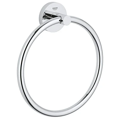 Afbeelding van Grohe Essentials handdoekring chr.