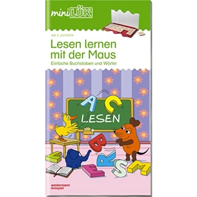 Afbeelding van miniLÜK. Lesen lernen mit der Maus 1: Vorschule/1. Klasse Deutsch: Einfache Buchstaben und Wörter für Vorschulkinder