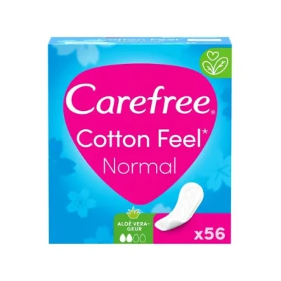 Afbeelding van Carefree Cotton Feel Aloe 56 stuks