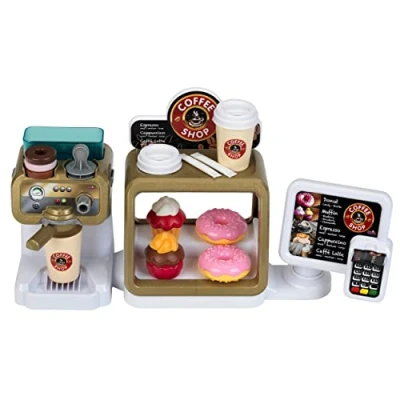 Afbeelding van Theo Klein 9501 koffiebar I Espressobar met waterstroomfunctie en aanraakscherm Incl. accessoires speelgoedvoeding Speelgoed voor kinderen van 3 jaar ouder