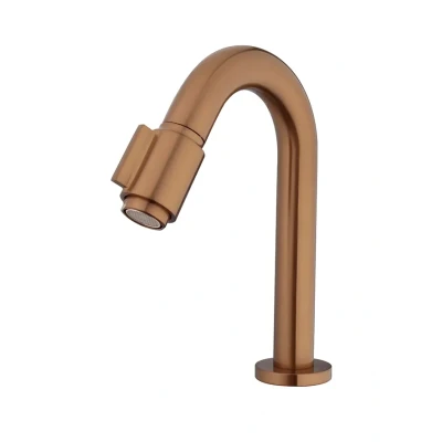 Afbeelding van Mueller Bronzo fonteinkraan 1/2&quot; geborsteld brons