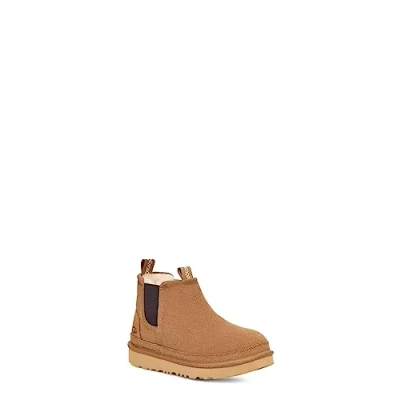 Afbeelding van UGG K Neumel Chelsea Schoolkind/tiener gevoerde suède enkelboots camel
