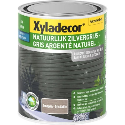 Afbeelding van Xyladecor Natuurlijk Zilvergrijs Zandgrijs 1l