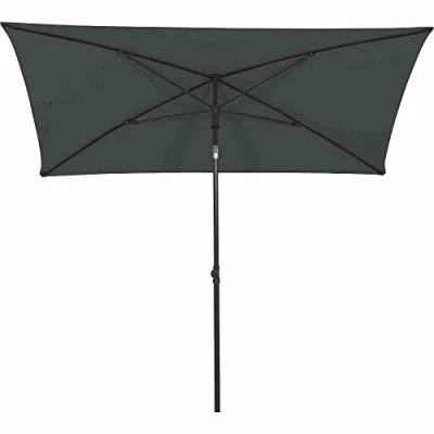 Afbeelding van Siena Garden City Paraplu antraciet/grijs 140 x 210 cm frame staal antraciet, bekleding 100% polyester, 160g/m² grijs, beschermingsfactor UPF 50+