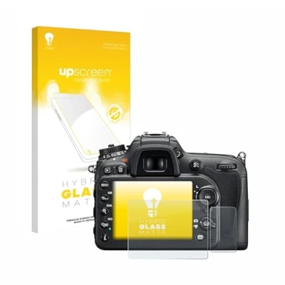 Afbeelding van upscreen Screenprotector voor Nikon D7200 Folie Beschermfolie Beschermglas matte