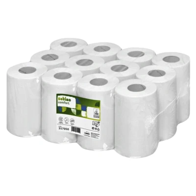Afbeelding van Poetsrol Satino Comfort CF1 centerfeed 1 laags 120m wit 317050