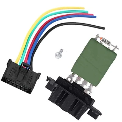 Afbeelding van 77364061 verwarmingsmotor blaasweerstand &amp; stekkerbezetting, kabelboom voor Corsa D E Punto Linea Doblo Ducato Fiorino Qubo