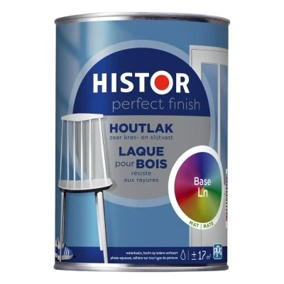 Afbeelding van Histor Perfect Finish Houtlak Mat Lak 1,25 liter Mengbaar