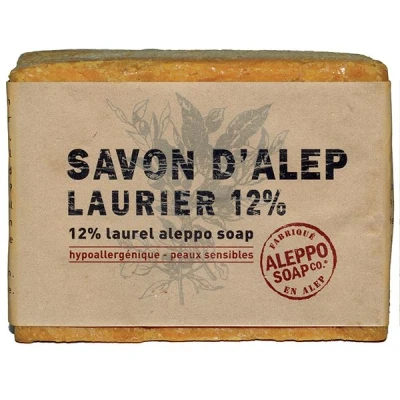 Afbeelding van Aleppo Soap Co Savon D&#039;Alep Zeep met 12% Laurier