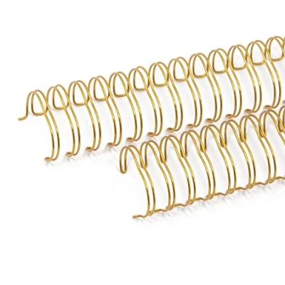 Afbeelding van Craftelier Set van 2 dubbele ringspiralen voor het inbinden albums, boeken, kalenders, planners of notitieboeken, perfect scrapbooking en andere ambachten Ø 2,54 cm (1&quot;) · Lengte 30,5