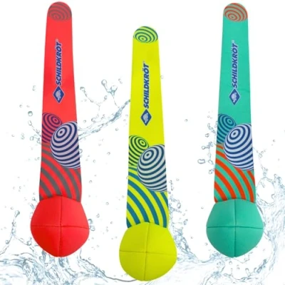 Afbeelding van Schildkröt Neopreen Diving Balls, 3 duikballen, zandvulling, staart staat op de grond, 970327, meerkleurig