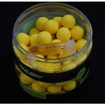 Afbeelding van Pro Line Fluor Pop ups Sweet Maggot &amp; Cream 12mm (200ml)