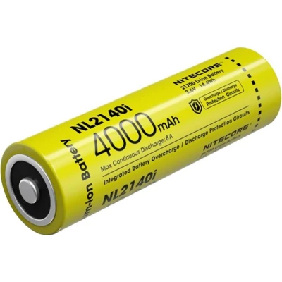 Afbeelding van Nitecore NL2140i Oplaadbare 21700 Li Ion batterij 4000mAh