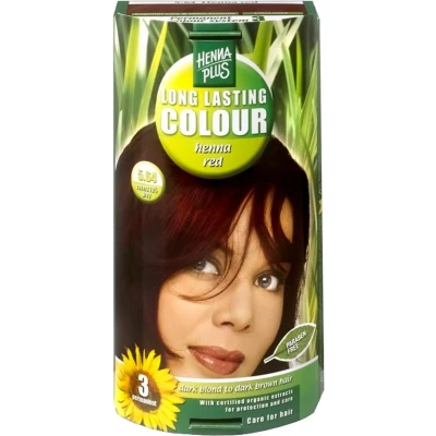 Afbeelding van 2e product 50% korting Hennaplus Long Lasting Colour 5.64 Henna Red 100ml