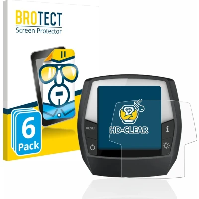 Afbeelding van BROTECT Screenprotector voor Bosch Intuvia Performance Line Folie Beschermfolie transparant (6 Stuks)