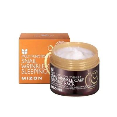 Afbeelding van Mizon Snail Wrinkle CARE Sleeping PACK Antiaging, Maat: 80 ml,