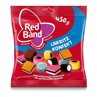 Afbeelding van Red Band Lakritz Konfekt (12x 450g)
