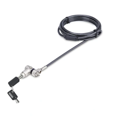 Afbeelding van StarTech.com UNIVK LAPTOP LOCK kabelslot Zwart, Zilver 2 m