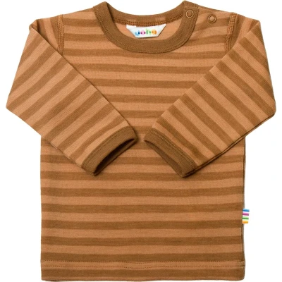 Afbeelding van Joha Kinder Longsleeve Copper Striped 70