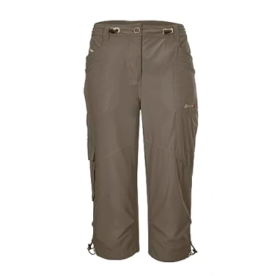 Afbeelding van G.I.G.A. DX Dames capribroek GS 31 WMN PNTS, mud, 48, 41732 000