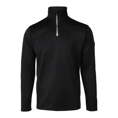Afbeelding van Brunotti Heros Heren Fleece Pully Zwart
