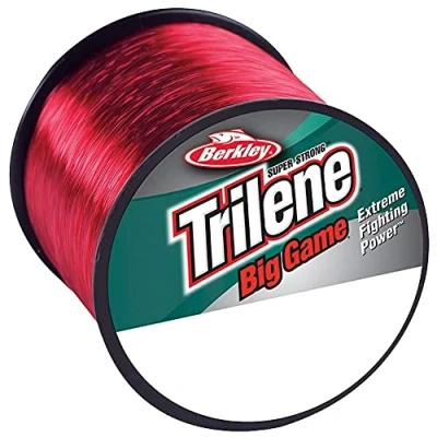 Afbeelding van Visdraad Rood 0.45mm 600 meter Trilene Big Game