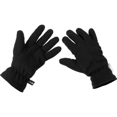 Afbeelding van MFH Fleece handschoenen Zwart 3M™ Thinsulate™ Isolatie