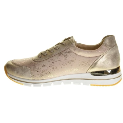 Afbeelding van Remonte Comfort Beige Kombi Sneaker maat 39