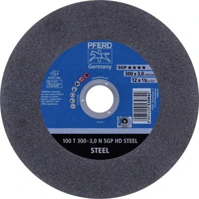 Afbeelding van PFERD 100 T 300 3,0 N SGP HD STEEL/40,0 66323195 Doorslijpschijf recht mm 20 stuk(s) Getemperd staal, Staal