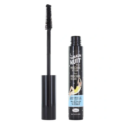 Afbeelding van the Balm NUIT Vegan Mascara Mascara, Dames, Maat: 8 ml, Black