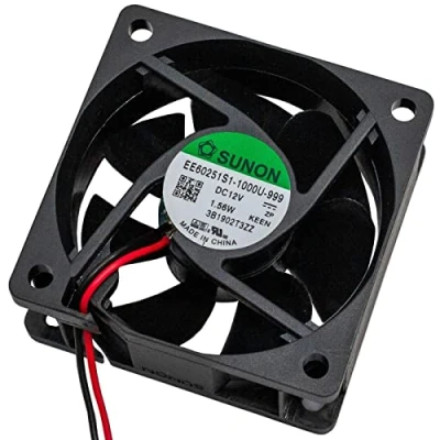 Afbeelding van Ventilator 12 V DC 1,47 W 60 x 25 mm 39,9 m3/uur 4500 U/min SUNON EE60251S11000U999