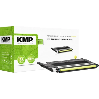 Afbeelding van KMP Tonercassette vervangt Samsung CLT Y406S Compatibel Geel 1000 bladzijden SA T56
