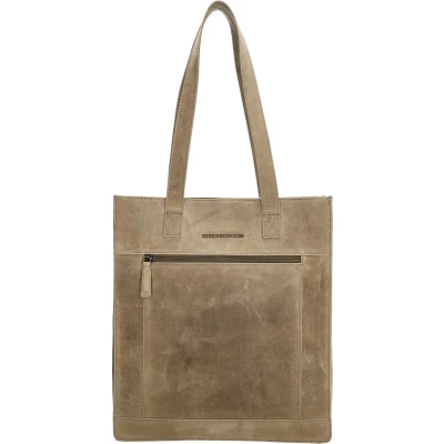 Afbeelding van Hide &amp; Stitches Idaho Serenity Shopper donkerzand Damestas