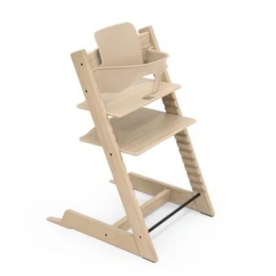 Afbeelding van Stokke Tripp Trapp Chair Oak (Natural) with Baby Set Bundle
