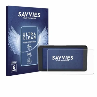 Afbeelding van Savvies Screenprotector voor BMW ConnectedRide Navigator 2024 Folie Beschermfolie transparant (6 Stuks)