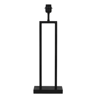 Afbeelding van Lampvoet Shiva mat Zwart 20x10x55cm
