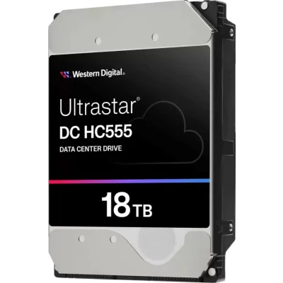 Afbeelding van Onderdelen: harde schijven 2.5&quot;: Western Digital Ultrastar DC HC555 interne schijf 18 TB 7200 RPM 512 MB 3.5&quot; SAS3