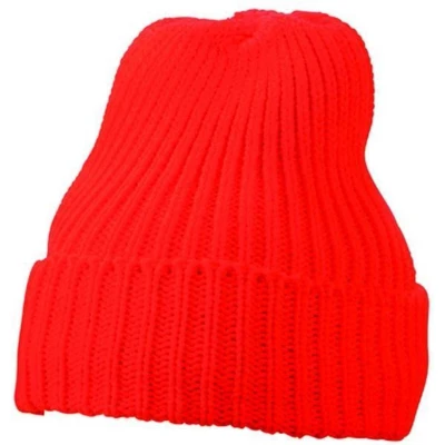 Afbeelding van Myrtle Beach Unisex Warm Gebreide Muts (Rood)