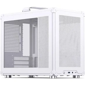 Afbeelding van Jonsbo C6MAX,MATX Case with handle, White (mATX), PC behuizing, Wit