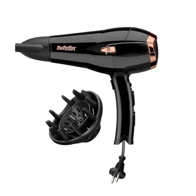 Afbeelding van BaByliss föhn CordKeeper D373E zwart 2000W