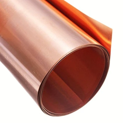 Afbeelding van Koperplaten koperplaat koperfolie op maat gesneden 1000 mm x 100 0,2