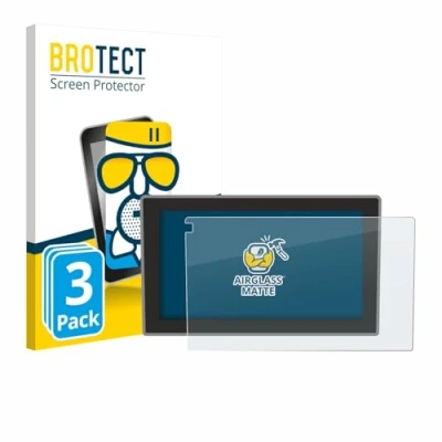 Afbeelding van BROTECT Screenprotector voor Dacia Duster Infotainment System (2011) Folie Beschermfolie Beschermglas matte (3 Stuks)