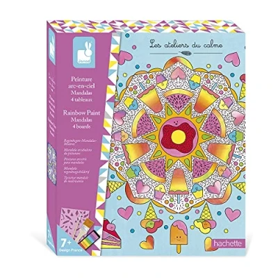 Afbeelding van Janod mandala&#039;s schilderen regenboog