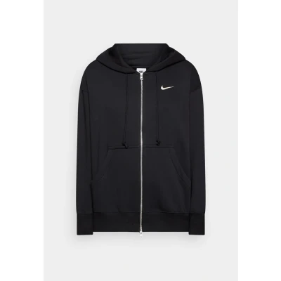 Afbeelding van Nike Sportswear W NSW Style FLC FZ Hoodie OS Sweater met rits, Dames, Maat: XL Short, Black