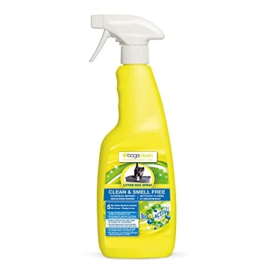 Afbeelding van Bogaclean Clean &amp; Smell Free Litterbox Spray Kattenbakreinigingsmiddelen 500 ml