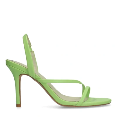 Afbeelding van Sacha Groene Dames Sandalen met Hakken (Maat 38)