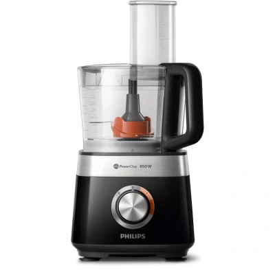 Afbeelding van Philips Hr7530/10 Viva Collection Compacte Keukenmachine Zwart/Rvs
